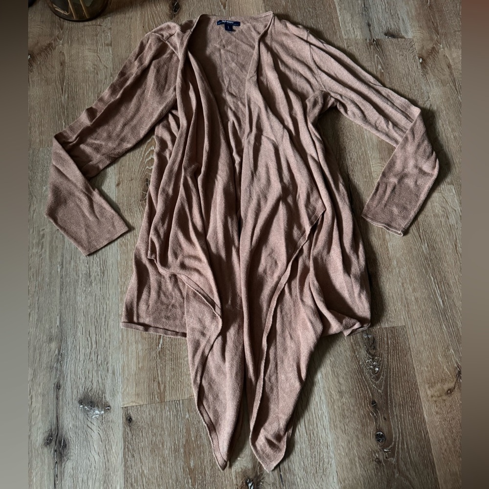 Old‎ Navy Tan Knit Cardigan